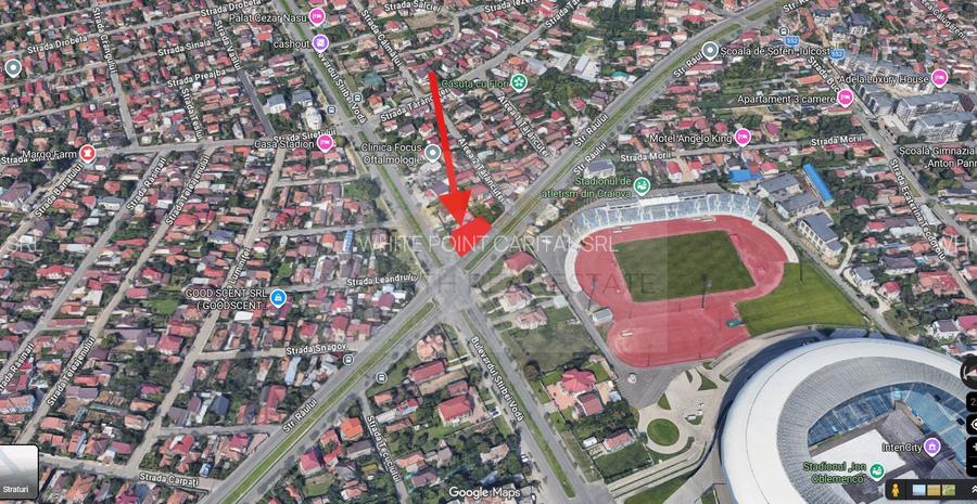 Teren 500 mp , colț stradal, vizibilitate maximă, lângă stadion – Craiova - 4