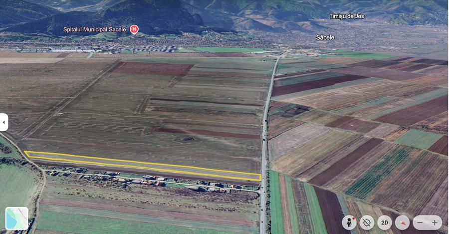 Teren extravilan de vânzare - 8400 mp