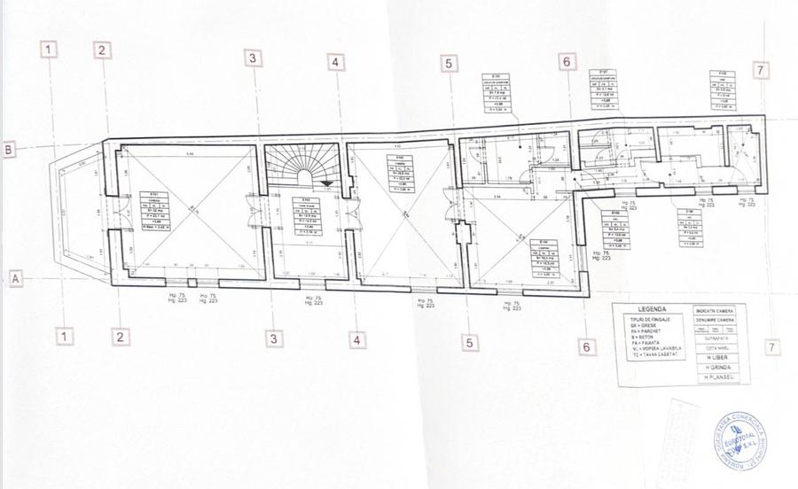 Vila D+P+1+M , 3 intrari, PRETABILA BIROURI - 38