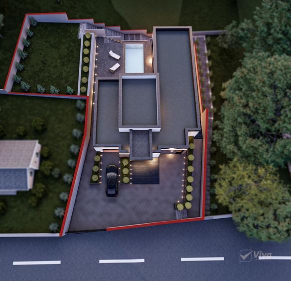 Copou-serv. Cazier Judiciar, casă cu piscină, 320mpU, 915 mp teren