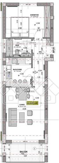 Ap.2 camere, aer conditionat, jaluzele exterioare, la cheie, intabular