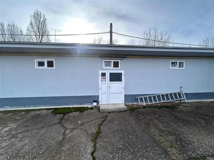 Hala industriala de vanzare in Marghita – 650 mp hala + birouri 200 mp, teren 34