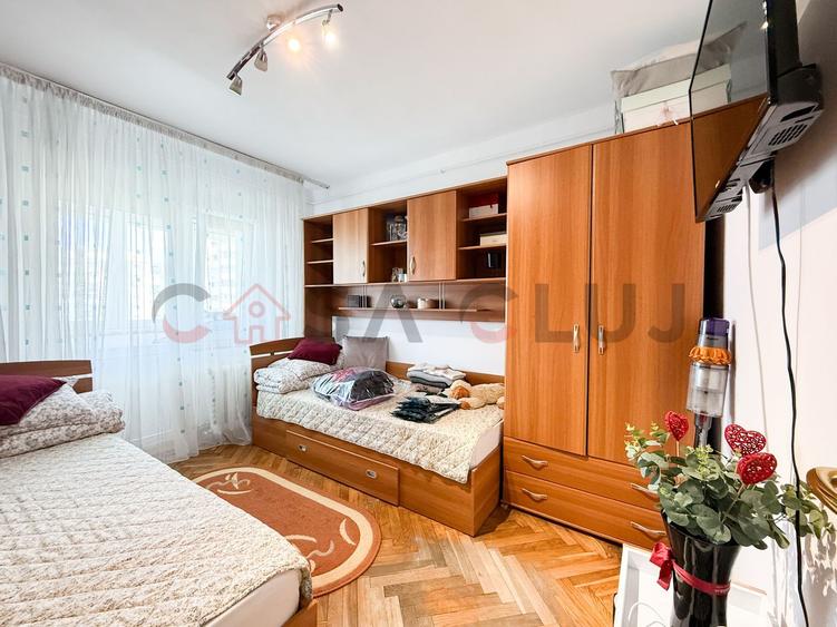 2 camere, 2 balcoane, zona Big Manastur
