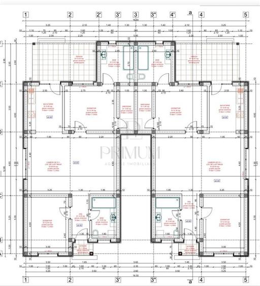 Duplex despartit prin baie - zona excelenta