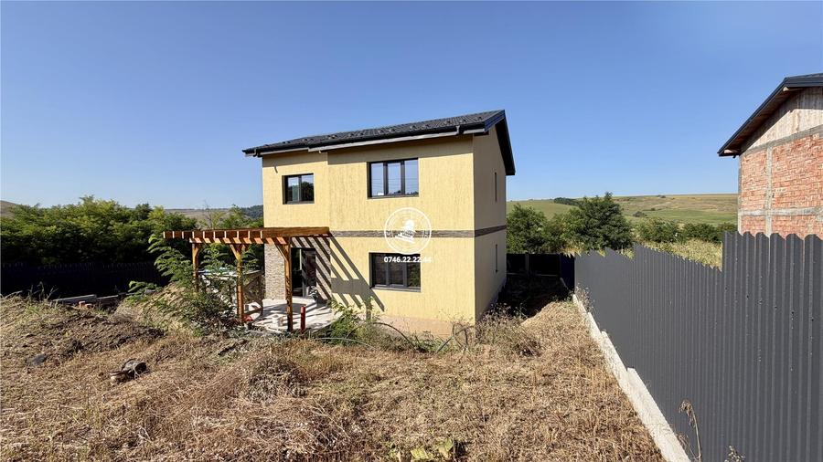 Vilă individuala în Vânători Popricani | Teren 750 mp Pompă de Căldură