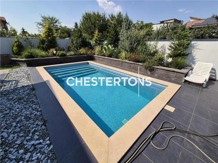 Vila exclusivista cu piscina + teren 405mp, Chiajna - 3