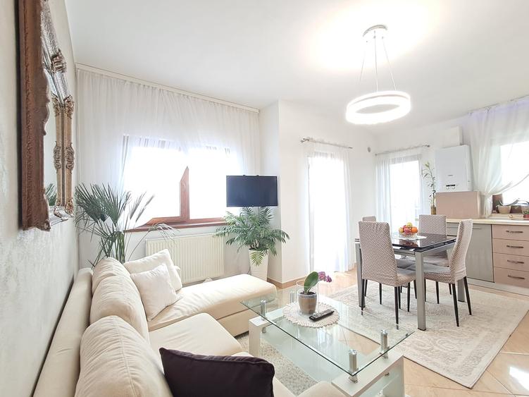Apartament 3 camere finisaje moderne, parcare privata Apahida