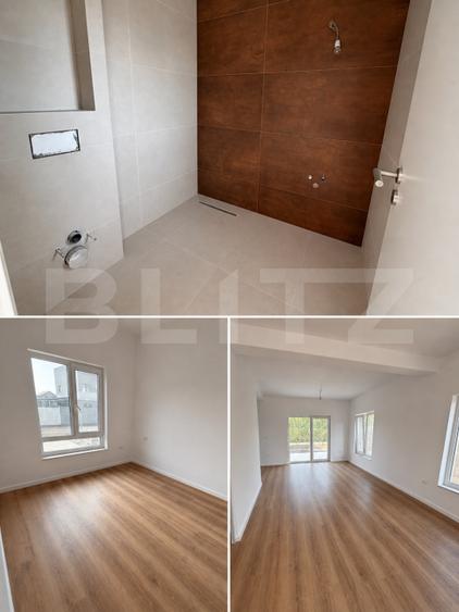 1/2 Duplex, 117mp, despărțit prin camera tehnică