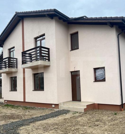 Duplex 3 camere ,126 mp utili + 500 mp teren ,in Chisoda