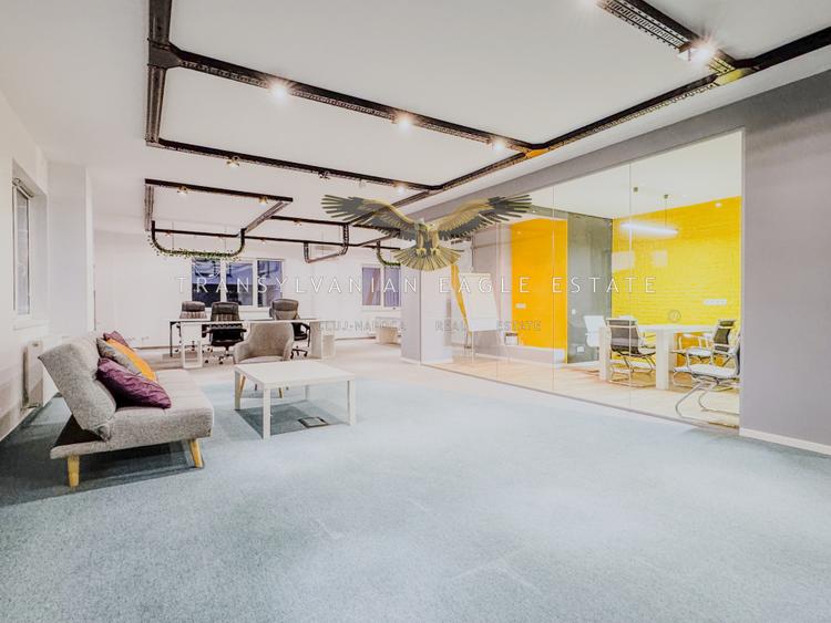 Spatiu de birouri modern|4 încăperi|Calea Turzii/Hexagon