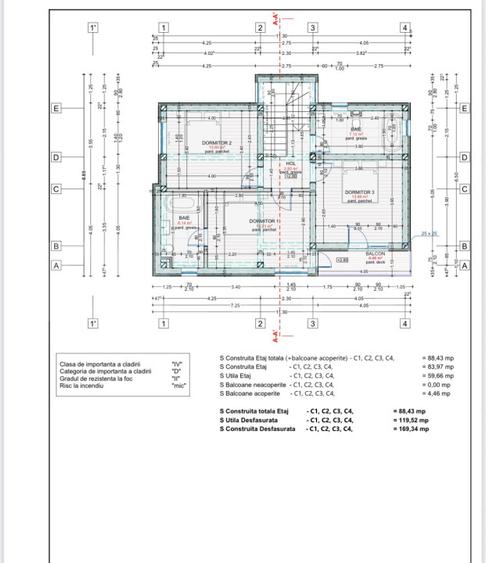 Casa 4 camere, 120 mp utili, zona Dorobant Vedere Lac