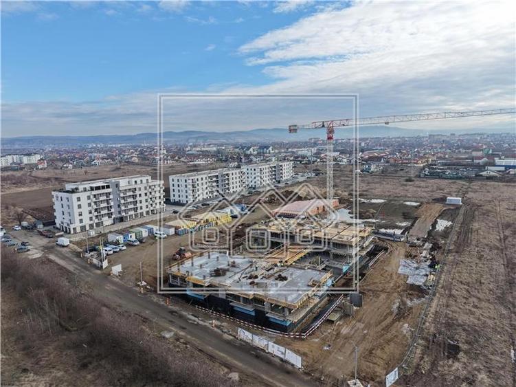 Apartament de vanzare in Sibiu - 2 camere - ansamblu nou, bl cu lift