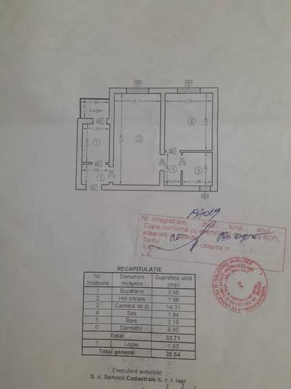 Apartament 2 camere Podu Ros