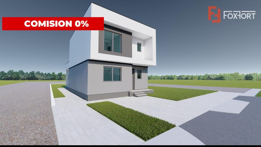 COMISION 0% Casa individuala cu 5 camere, 443 mp teren, de vanzare in Sanandrei
