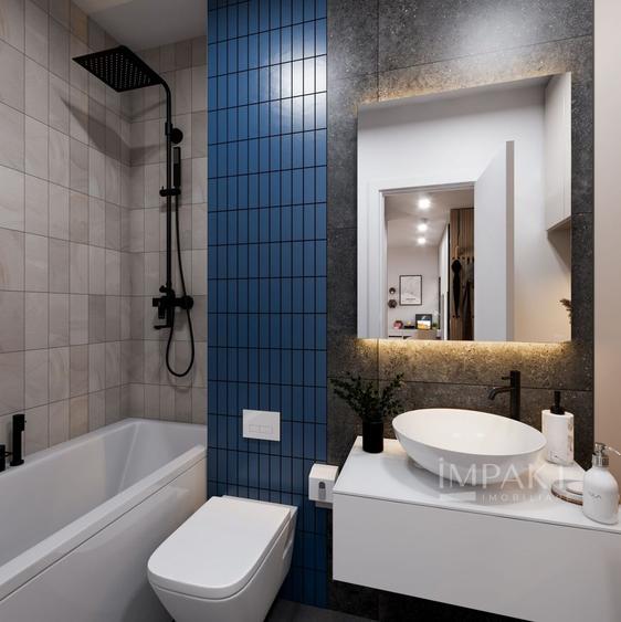 Apartament semideomandat cu 3 camere, cu certificare nZeb, in cartierul Iris