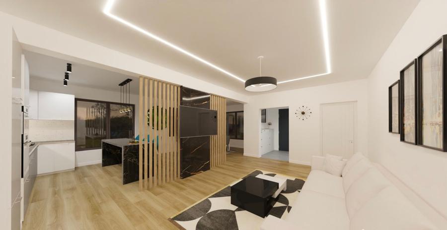 Vilă individală futuristă | 145 MP | 4 camere | teren 1000 mp | Sebeș-Petrești