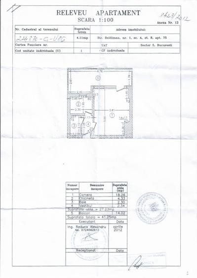 inchiriere garsoniera Cercul Militar National - 15