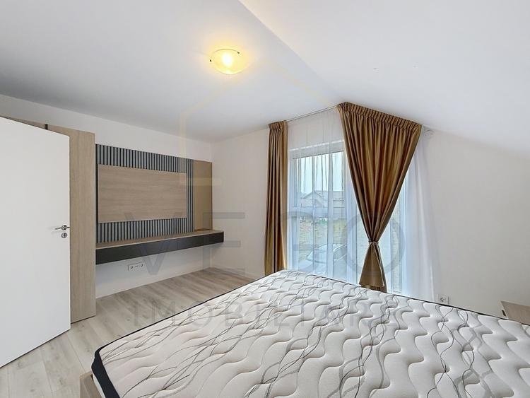 Casa noua cu 3 dormitoare + living, curte generoasa, in Gilau