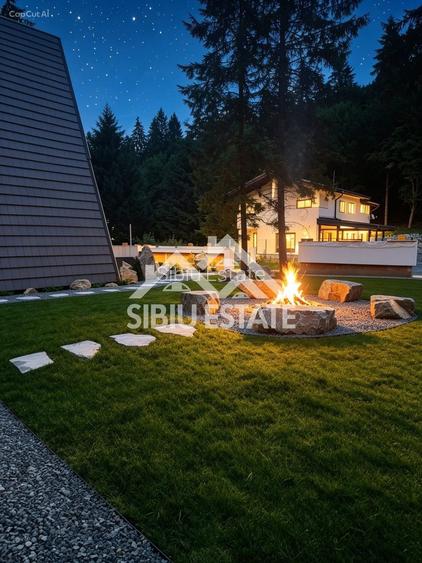 Cabana cu design Alpin in mijlocul padurii – Porumbacu de Sus