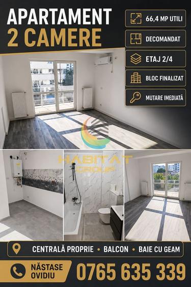 Vanzare Apartament 2 Camere Bloc Finalizat