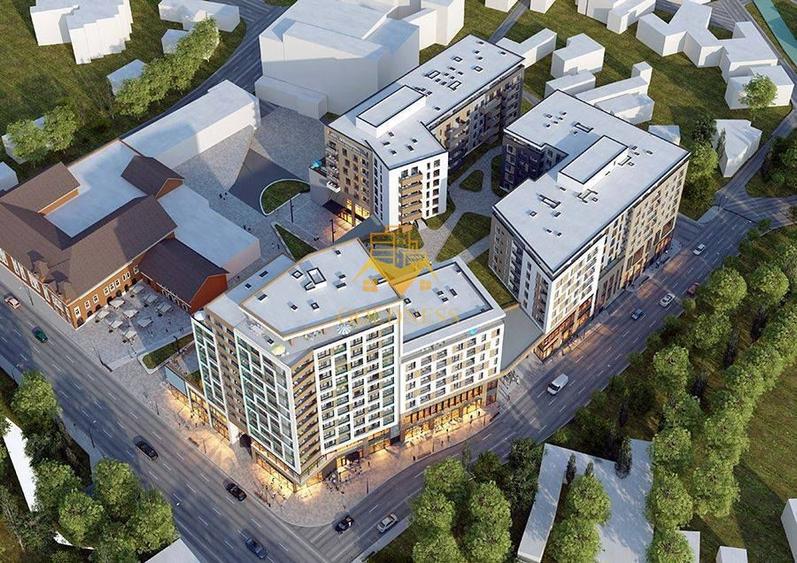 2 camere, modern, terasa, Central, Platinia Mall, zona Motilor, USAMV