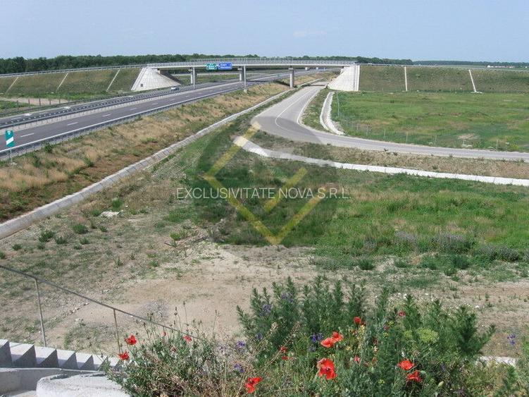 Teren 9Ha -> 16Ha Ha Intravilan , Exit A3 Snagov Ghermanesti Bucuresti-Ploiesti - 14