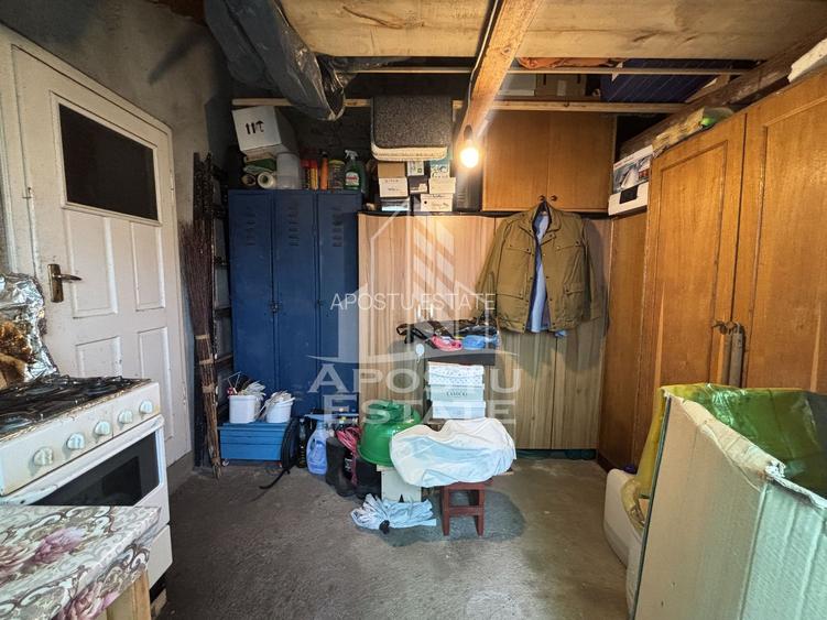 Casa 2 camere de vanzare Calea Sagului, Timisoara, curte comuna - 13