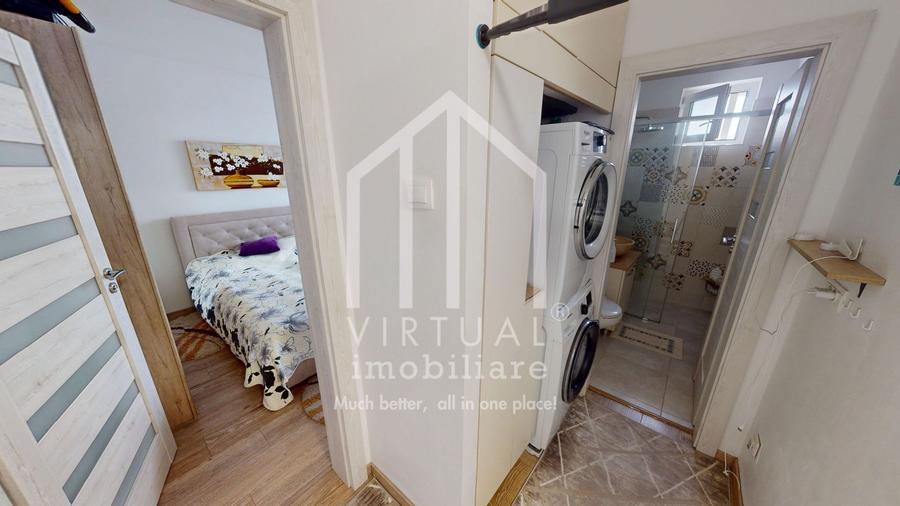 Apartament cu 3 camere, 63mp utili, mobilat si utilat, zona Rahovei