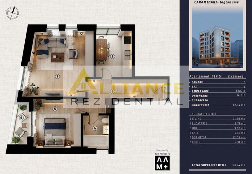 2 CAMERE PREMIUM | 55,19 MP | PARCUL TINERETULU