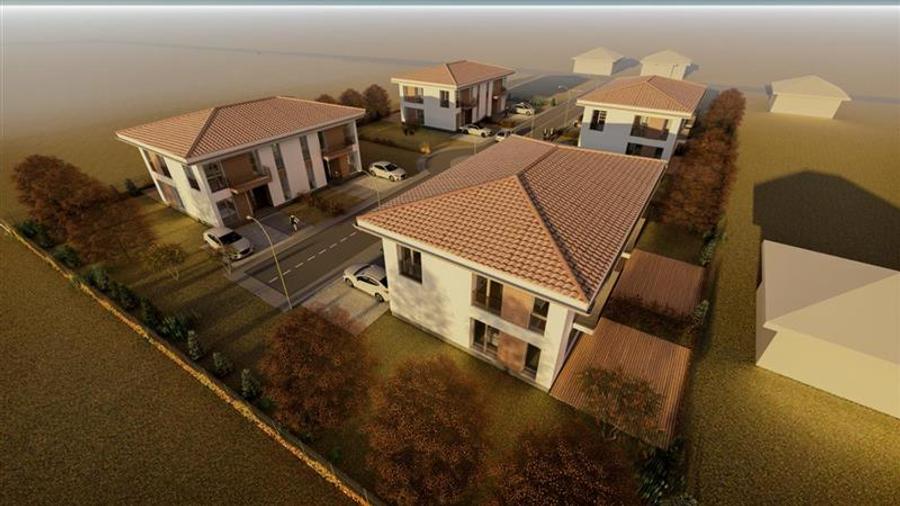 Casa Tip Duplex parter+etaj,375 mp de teren, situata in Chinteni!