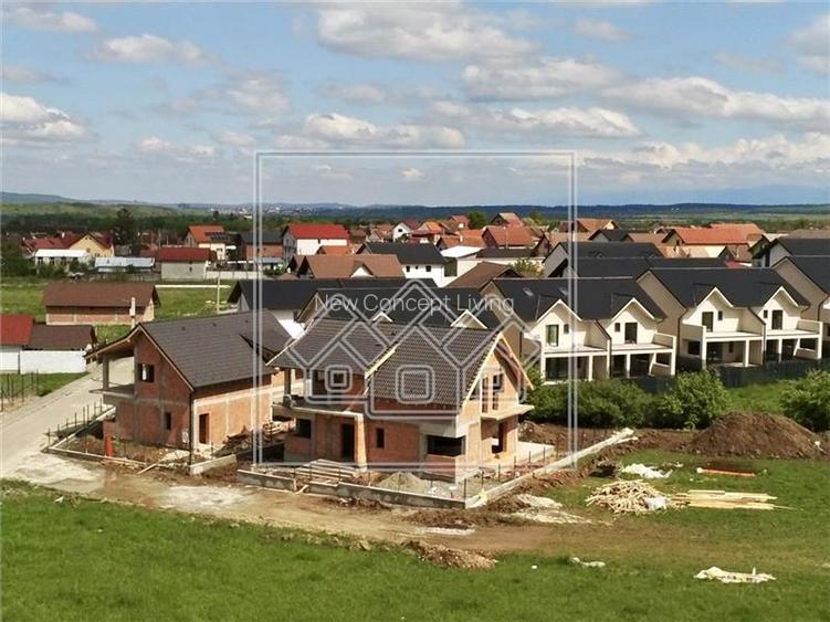 Casa individuala, 487 mp teren, finisata la alb, 147mp utili, Cristian - 10