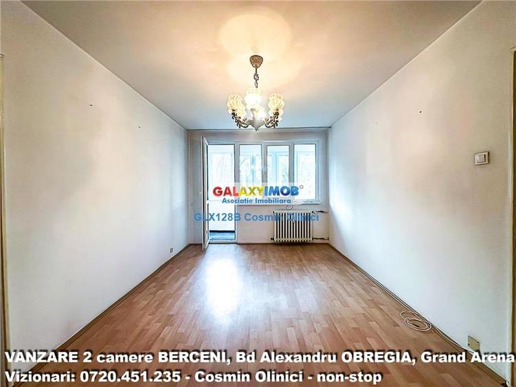 Apartament 2 camere Bd Obregia etaj 2 aproape Grand Arena 50 mp