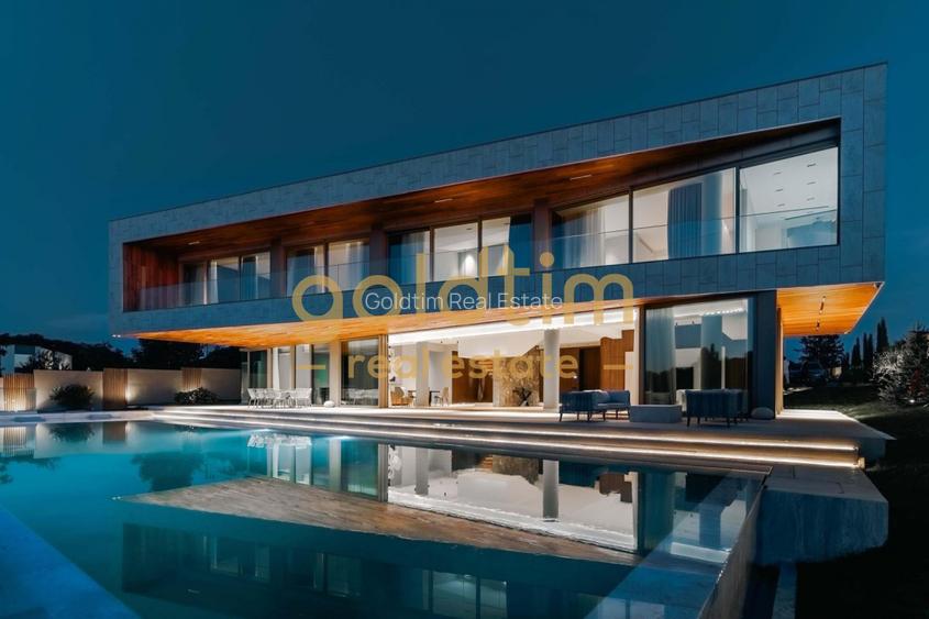 VILA UNICA/ 7 CAMERE CU VEDERE LA LAC/PISCINA INFINITY/DESIGN SPECTACULOS/SNAGOV - 5