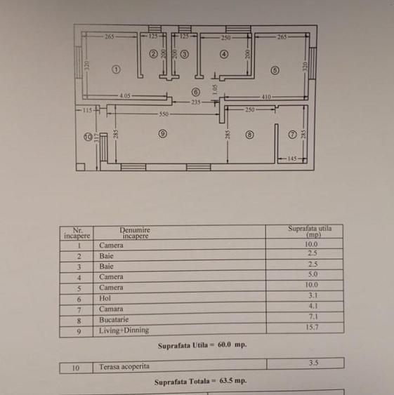 CASA 3 CAMERE | LUMINA | 85 MPC