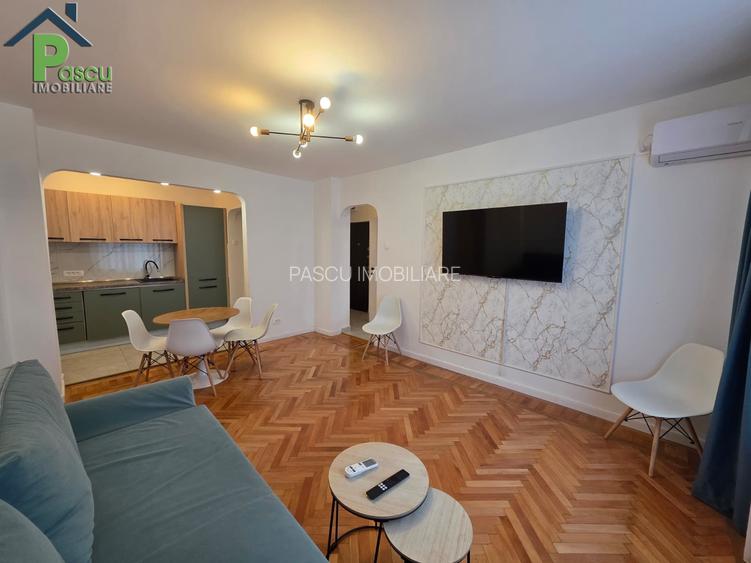 Apartament 3 camere, Piata Romana, 70 mp, 2 bai, mobilat modern, langa metrou - 2