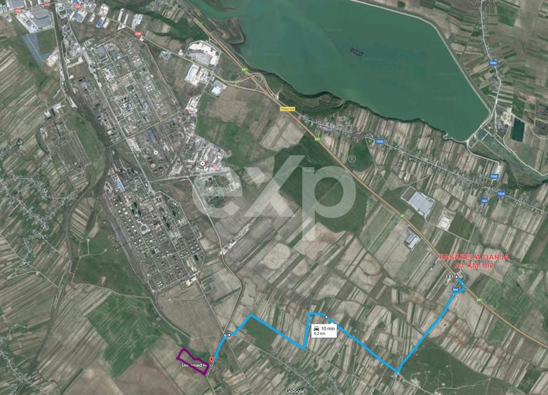 Teren intravilan 71.000 mp de vânzare – Oarja, Argeș | Autostrada