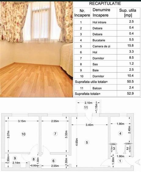 Apartament 3 camere Alexandru - P. Voievozilor