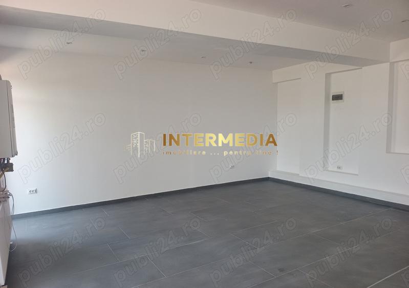 Spatiu Comercial 46 mp Bloc NOU 2025 Finisat Vitrina Stradala mare Parcare