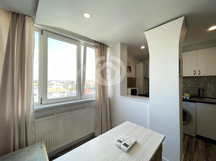 Garsonieră de închiriat 30 mp | Zonă centrală | Mobilată