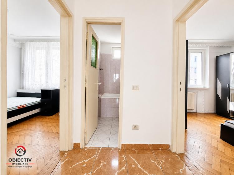 Apartament 3 camere- parter cu boxa - Orion