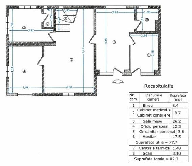 Cladire Individuala ideala gradinita sau sediu firma – Zona Gradini Manastur