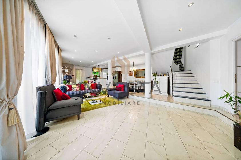 Casa individuala 225 mp utili, garaj, teren 400 mp, Zorilor, Hasdeu