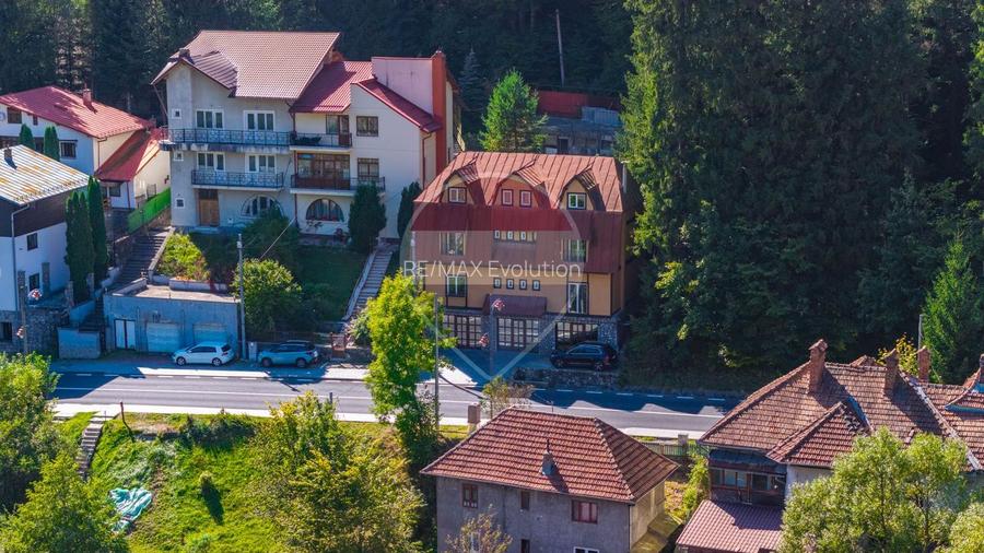 Vilă 10 cam în Sinaia zona Peleș | Randament estimat 2 cifre