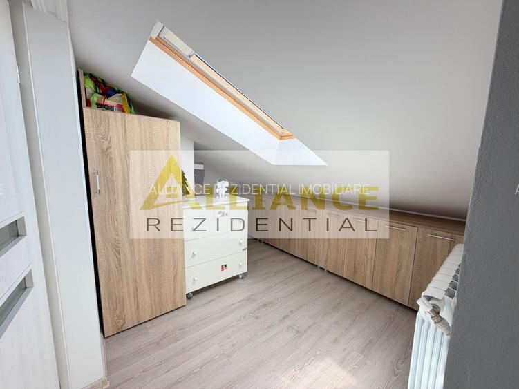 Casa P+1+M cu teren de 650 mp, piscina si curte complet amenajata