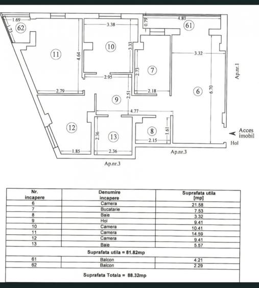 Palazu Mare | 4 camere | 2 bai | Parcare