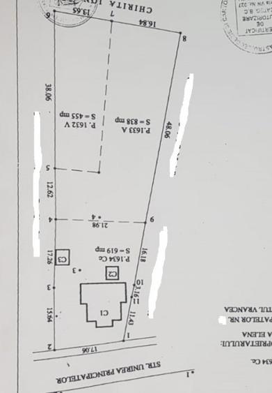 Teren Focsani-S=1912 mp-d=17 ml