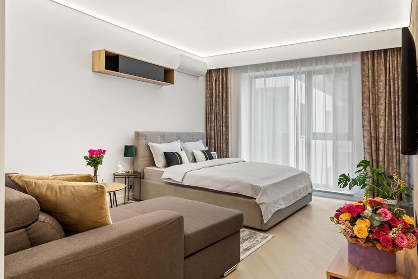 De închiriat: Studio Premium Cortina North | Loc de Parcare Subteran Inclus
