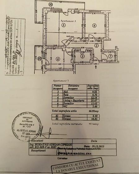 Apartament 3 camere mobilat și utilat | Fundeni – Dobroești | Etaj 1 I 68 mp
