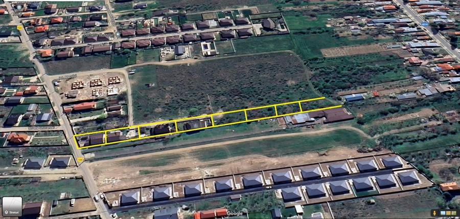 Domnesti - Ciutaci, vanzare 4 loturi de teren intravilan
