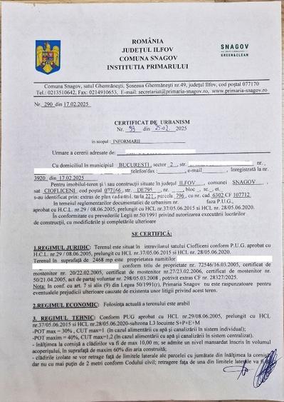 Intravilan vedere la lacul Snagov zona de vile noi - 13
